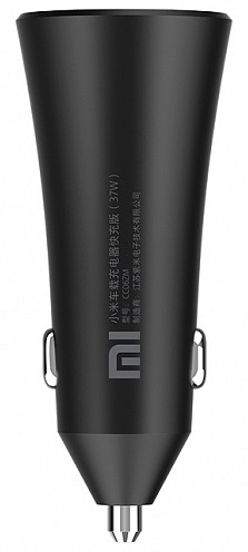АЗУ Xiaomi Car Quick Charger 2USB CC06ZM 37W (GOS4131CN) черный фото 3