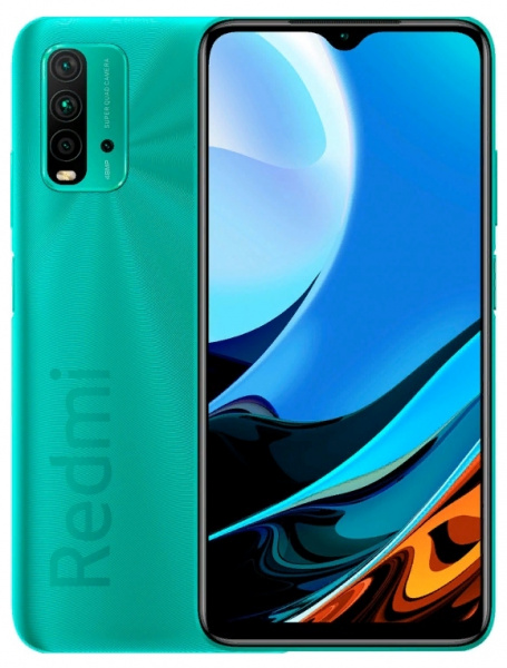 Смартфон Xiaomi RedMi 9T 4/128Gb (NFC) Зеленый RU фото 2
